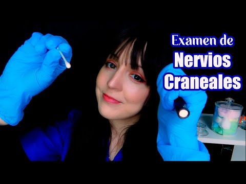 ⭐ASMR [Sub] Examen Completo de los Nervios Craneales en Español (Soft Spoken)