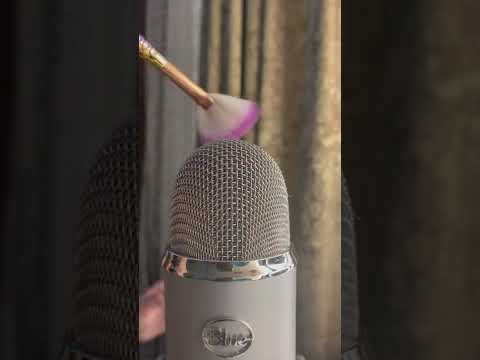 Asmr brushing microphone