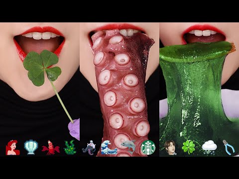 15MINUTES EMOJI FOOD ASMR COMPILATION FOR SLEEP, TIKTOK EMOJI FOOD CHALLENGE, EMOJI ASMR 💤