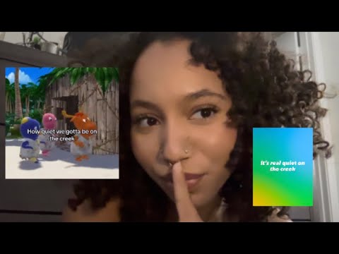 asmr real quiet on the creek (random triggers for sleep) 