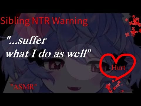 "ASMR" Roleplay:☢️NTR⚠️Your Sister Gags You, Forces You to Listen to Her Cuddling with Your Brother