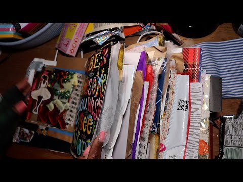 JUNKY JUNK SCRAPBOOKING JOURNALING 21 ASMR CHEWING GUM