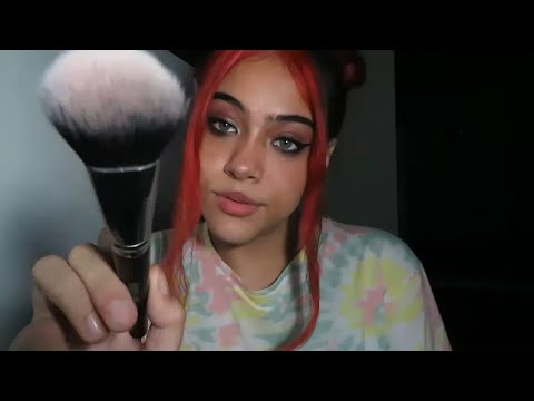 ASMR VISUAL~TOCANDO TU CARITA~