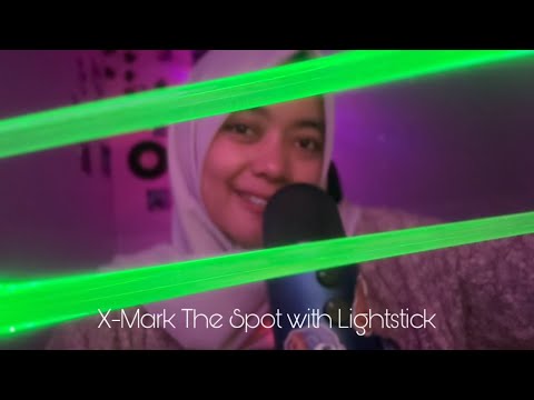 ASMR X-Mark The Spot — Scan Your Face with The Lightstick 🥢