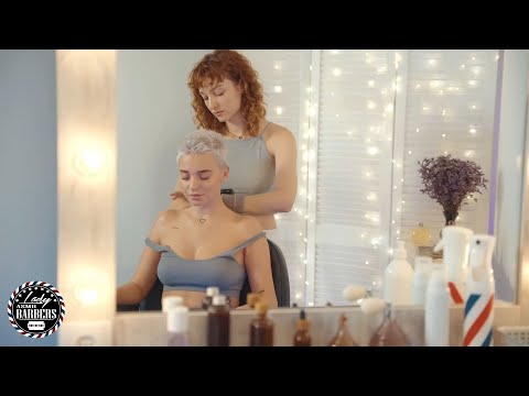Deep Relaxation ASMR Massage by Barber Lady Angelica for Skinny Girls
