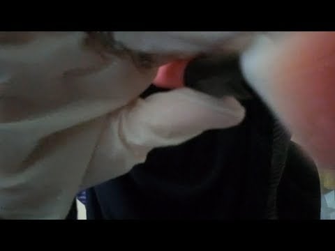 ASMR | Personal Attention (Touching & brushing your face, glove sounds)