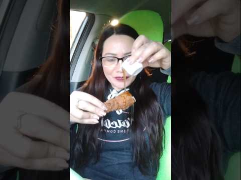 CHICKEN LEG WITH HONEY SYRUP#food #shortsfeed #everyone #mukbang