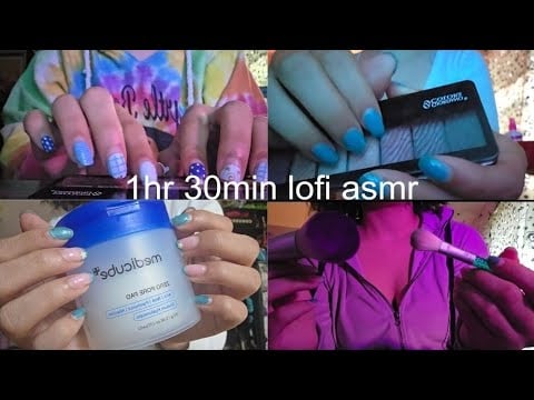 1.5 hr of low quality/lofi asmr for tingly dreams 