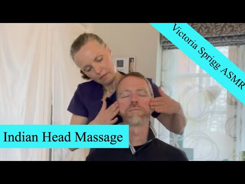 ASMR WHOLE INDIAN HEAD MASSAGE with Victoria and Jez | 3 of 3 | #standwithukraine