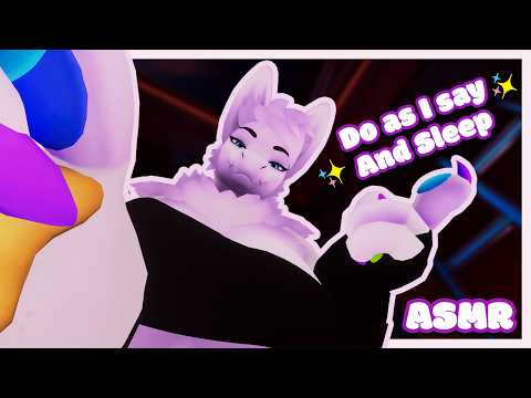 Furry ASMR - Follow My Instructions For Soft Fluffy Sleep (Eyes Closed or Open)