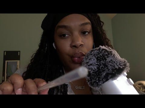 ASMR | Picasso Spit Painting 🎨 | brieasmr