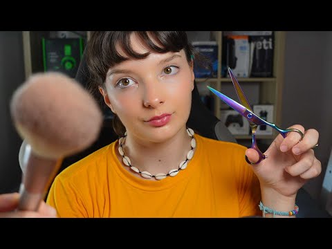 ASMR plucking away your NEGATIVE ENERGY (english)