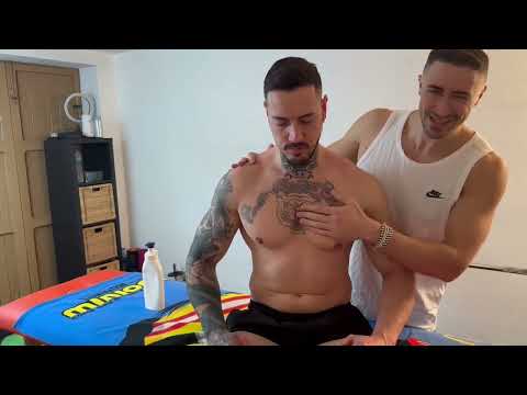 Muscle Body Massage Therapy - Relaxing Asmr