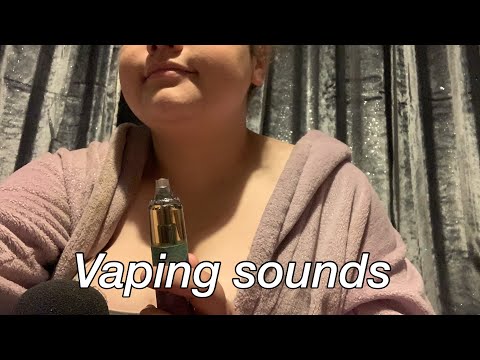 asmr vape sounds!!