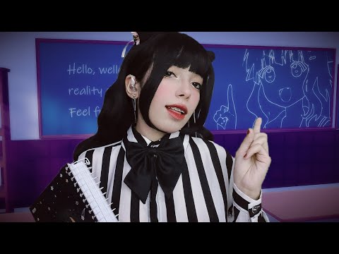 ASMR PROFESSORA NEKO DANDO AULA PARTICULAR | ROLEPLAY