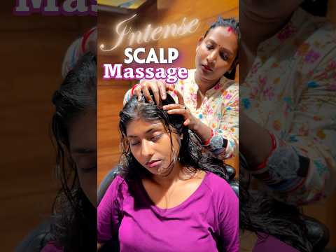 Intense Scalp Massage & Hair Twisting To Relax Her Instantly || ASMR HEAD MASSAGE Shorts #asmr