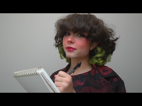 ASMR - asking you personal and philosophical questions… 🤨 writing sounds and pure whispers