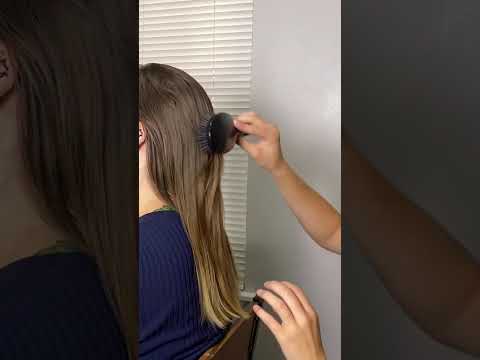 This mist and brush combo gives instant tingles🌫️ #asmr #satisfying #relax