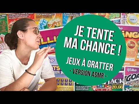 ASMR I 20 EUROS DE JEUX À GRATTER 🤑