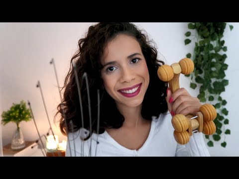 ASMR | FAZENDO UMA MASSAGEM ULTRA RELAXANTE EM VOCÊ! | SONO GARANTIDO!