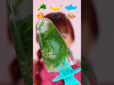 ASMR Eating Ice Cream Food Gummy, Eggs #mukbang #viralvideo