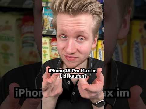 iPhone 15 Pro Max im Lidl kaufen? #asmr #relax #asmrsounds