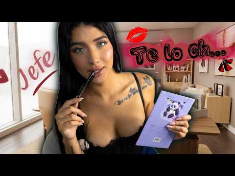 ASMR l Lo que mi jefe no sabe de las horas extra..