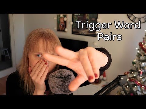 Triggers Words🧸(blueberry blush, cotton cloud, key click etc.) ASMR
