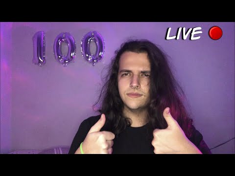 LIVE DE ASMR ESPECIAL 100 MIL INSCRITOS