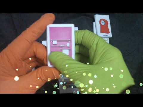 LATEX GLOVES👋💗👉  Hands in Gloves ! 💞 Colorful Layering  with Whisper  💋       ASMR