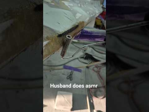 Hubby does asmr (real life asmr)