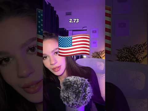 ASMR GUESS THE COUNTRY 🫢 #asmr #asmrvideo #asmrsounds #sleep #tingles