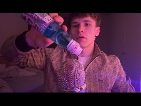 ASMR trying candy asian sleepy