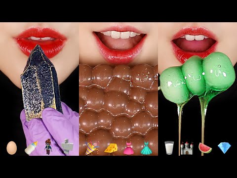 10MINUTES EMOJI FOOD ASMR COMPILATION FOR SLEEP ROBLOX FOOD ASMR RELAXING EATING ASMR 🧀