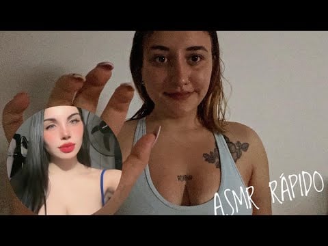 ASMR RÁPIDO Y AGR3SIVO PARA SENTIR COSQUILLAS 🤗 | ANTO ASMR COLABORACIÓN 