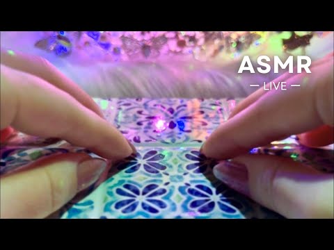 LIVE ASMR for sleep🌟 (No talking,No mouth sounds) #relax #shorts #tingles