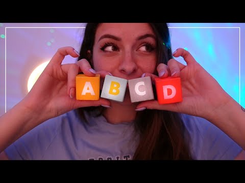 ASMR | Relaxation de A à Z avec l'alphabet ☁️