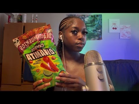 ASMR Eating Doritos Dinamita 🧨 🌶️ 