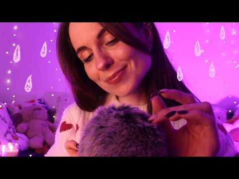 ASMR Massage crânien pour lâcher prise et s'endormir 💓🌧️ [avec fond de pluie]