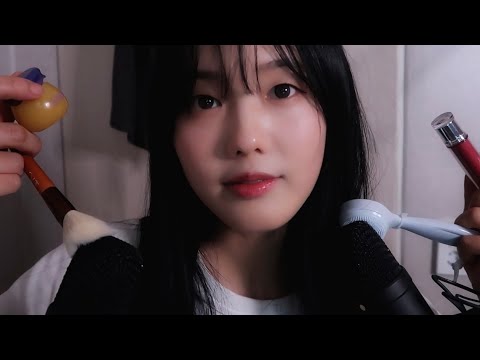 ASMR Japanese 20分以内に眠くなるトリガー 잠이 솔솔 오는 여러가지 소리 Triggers I Love (trigger to fall asleep in 20 minutes)