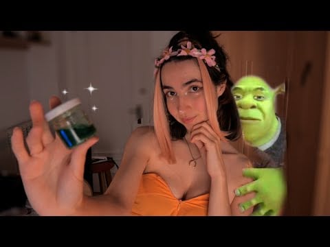 ASMR Te Convierto en Shrek 🐸😳💚 Susurros y examen Nervios Craneales