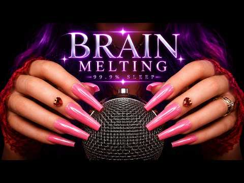 BRAIN MELTING ASMR 😴 99.9% Sleep | Mic Scratching, Sticky & Crunchy Sounds