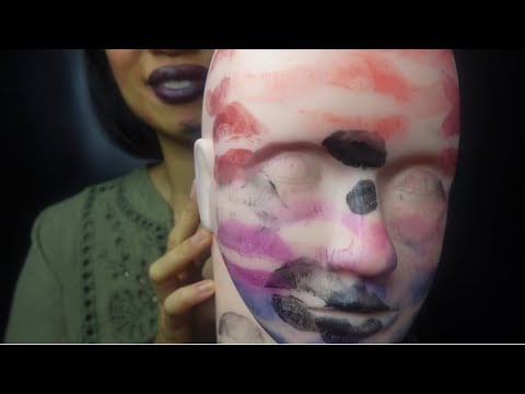 I try out lipstick colors on my mannequin 💄💋