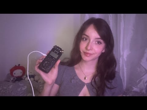 ASMR French Tascam Rambles + Mouth Sounds ⊱ ۫ ׅ✧