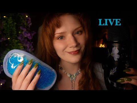ASMR🪼Mouth sounds & Hand Movements,Spit painting,Mic scratching,Jellyfish,Beeswax,Inaudible whisper😴