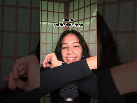 ¿te gusta el sratch de ropa? #asmr