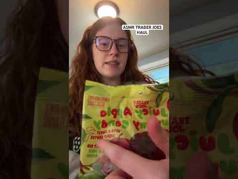ASMR Mini Trader Joe’s Haul #asmr #relax #asmrsounds #crinkling #whisper