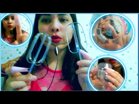 ASMR Sons de Boca/Explorandoo Objetos Aleatórios/Tapping