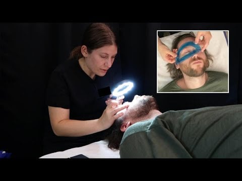 [ASMR] Eyebrow Measuring, Trimming & Facial Extractions | Real Person ASMR