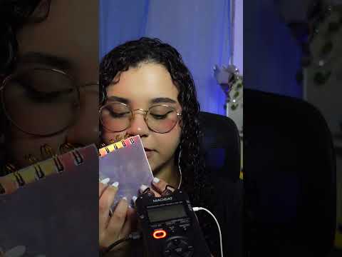 ASMR 9 gatilhos em 17  segundos